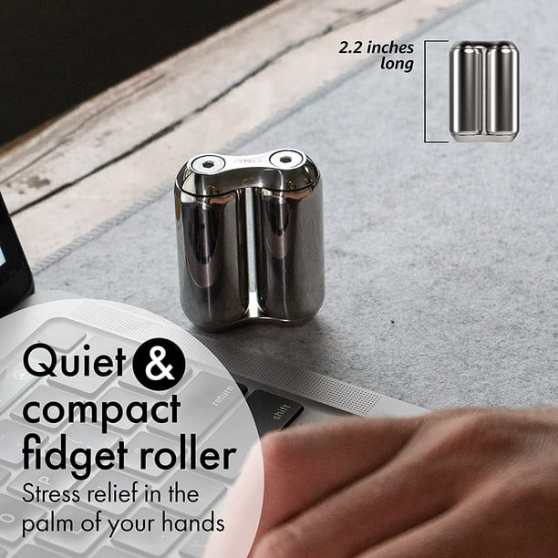 Stainless Steel Mini ONO Roller - Office Fidget Toy for Focus