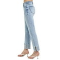 thumbnail image 4 of RISEN High Rise Straight Cuffed Relaxed Jeans, 4 of 6