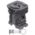 thumbnail image 1 of Cylinder Piston Kit, Strong Thermal Diffusion Light Weight Cylinders Pistons 40mm With Ring For  142 141 137 136, 1 of 8