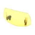 thumbnail image 4 of Parabrisas de motocicleta genérico de 7 x 11,5 pulgadas, multifuncional, elegante y resistente al viento. Amarillo, 4 of 9