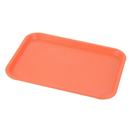 

Bathroom Vanity Tray Breakfast Serving Platters Drinks Durable Serving Tray orange