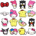 thumbnail image 2 of Venta al por mayor de dijes para zapatos Croc, dijes de lujo de dibujos animados de Mickey Mouse, accesorios para zapatos Sanrio, decoraciones para zapatos de Hello Kitty para mujer, 2 of 4