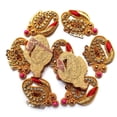 thumbnail image 4 of eloria 11pcs Flower Designer Embroidery Neck sew on Applique Patches/Decorative Patches for Clothes, Jackets, Jean's, Blouse, Saree, Dress Decoration, 4 of 4