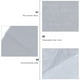 thumbnail image 5 of Cubierta de asiento de avión desechable universal de 5 piezas Fundas de asiento de coche no tejidas blancas, 5 of 5