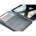 thumbnail image 3 of Genuine Leather Magic Wallet Slim Credit Card Bill fold Note Holder, 3 of 10