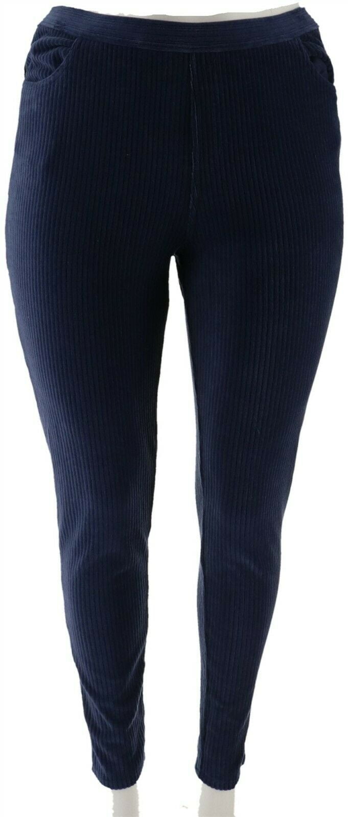 Navy hot sale cord leggings