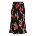 thumbnail image 2 of Nine.Eight Women's High-Waisted Midi Swing Skirt, 2 of 5