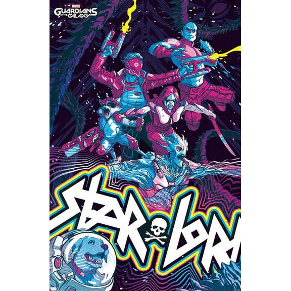 Marvel's Guardians of the Galaxy Video Game - Colorful Wall Poster, 22.375" x 34"