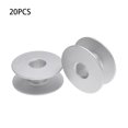 thumbnail image 4 of Bewildely Pack of 20 Electric Sewing Machine Sew Alloy Portable Spare Bobbins Craft Aluminium Parts DIY  Home Spools Salon  for Tailor Type3, 4 of 6