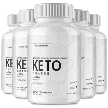 Keto Charge Capsules KetoCharge Advanced Formula Pills (5 Pack)