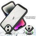 thumbnail image 6 of for iPhone 15 Plus Case, Luxury Dual Layer Shockproof Bumper Rugged Hybrid Heavy Duty Clear Drop Protective Durable Hybrid 2-layer Phone Case Cover for iPhone 15 Plus, Lightblue, 6 of 6