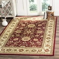 thumbnail image 1 of Safavieh Lyndhurst Collection LNH212F Traditional Oriental Area Rug, 4' x 6', Red / Ivory, 1 of 4