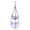 Purple, variant on PrimeGo Hanging Bird Feeder for Outdoors Two-Tier Wild Bird Feeder Heart Shaped Seeds And Water Feeder Tray for Outside Garden Patio Deck Yard