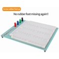 thumbnail image 2 of Makeronics 3220 Tie-Points Solderless Breadboard with Blue Aluminum Back Plate for Circuit/Arduino/Raspberry Pi Prototyping, 2 of 6