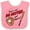 Pink and White, variant on Inktastic That's My Big Brother out There Baseball Boys or Girls Baby Bib