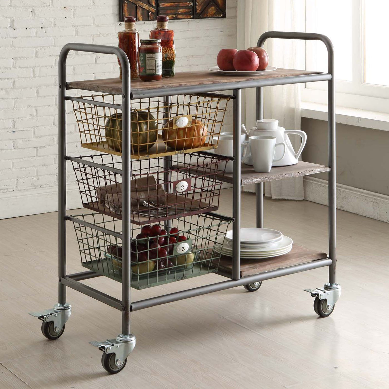 4D Concepts Urban Collection Kitchen Trolley