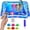 1SET, variant on Pet Water Sensory Mat - Interactive Cat Water Mat with Floating Fish, Glow Pad for Cats, Cat Water Mat with Fish, Thickened Water Sensor Play Mat, with Motion-Triggered Light Effects