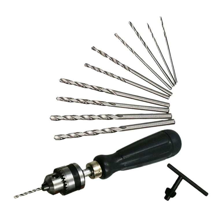 Small Chuck 0.6 6mm Hand Drill Craft DIY Tool drill Keyless Chuck Drill Bits