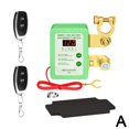 thumbnail image 1 of 12V 240A Kill Switch Kill Switch for Car with Led Voltage, DisplayRemote Battery Disconnect Switch Smart Voltage Kill Switch, RV ATV Boat, Anti Theft for Auto Car Truck Boat S9E5, 1 of 9