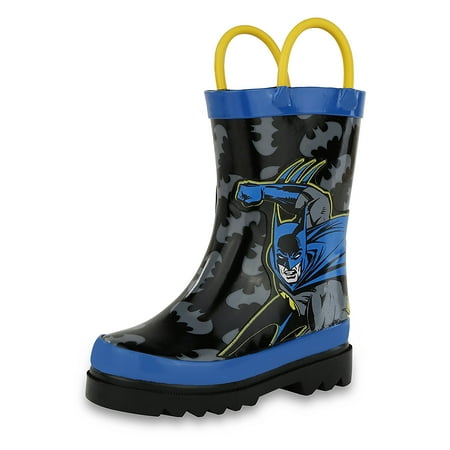 DC Comics Batman Boy's Rain Boots (Toddler/Little Kid)