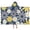 Navy Daisy Flower, variant on Navy Daisy Flower Pattern Hooded Bath Towel,50"x30" for Ages 3 To 12 Kids, Quick Dry Lightweight Soft Microfiber Hood Beach Towel Cover Up for Kids
