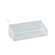 thumbnail image 2 of Estante de noche, cesta de almacenamiento colgante, organizador de pared fácil de instalar para pequeño blanco, 2 of 9