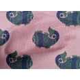 thumbnail image 4 of oneOone Organic Cotton Voile Fabric Fish Block Print Fabric BTY 42 Inch Wide, 4 of 4
