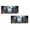 A305 A 157.5"x70.9" 2Pack, variant on 2Pcs Halloween Skull Photo Backdrop Scared Pumpkin In Woods Photography Backdrop Horrible Graveyard Photo Background Halloween Party Decorations Photo Props 157.5"X70.9"