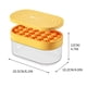 thumbnail image 3 of Bandeja de cubitos de hielo de silicona de grado alimenticio con tapa | Máquina para hacer 24 bolas de hielo redondas para cócteles y bebidas | Diseño apilable y fácil de desmoldar | Incluye, 3 of 3