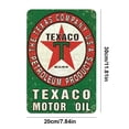 thumbnail image 2 of Placa Metal Vintage Texaco Pintura Hierro Rectangular Al Óleo Arte La Pared 20x30cm, 2 of 9
