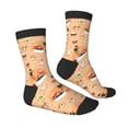 thumbnail image 3 of Vsdgher Funny Sushi Pattern Kids Socks Boys Girl Crew Athletic Half Sport Running Breathable Socks Lightweight Stretch Crew Socks, 3 of 3