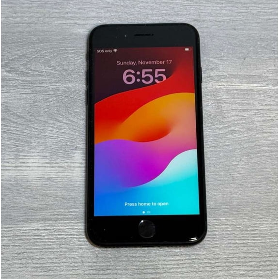 Pre-Owned Apple iPhone SE (3rd generation) - 5G smartphone - dual-SIM / Internal Memory 64 GB - LCD display - 4.7" - 1334 x 750 pixels - rear camera 12 MP - front camera 7 MP - AT&T - midnight