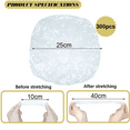 Gealach us 300 Reusable, Stretchable Plastic Bowl Lids, 10 Inches