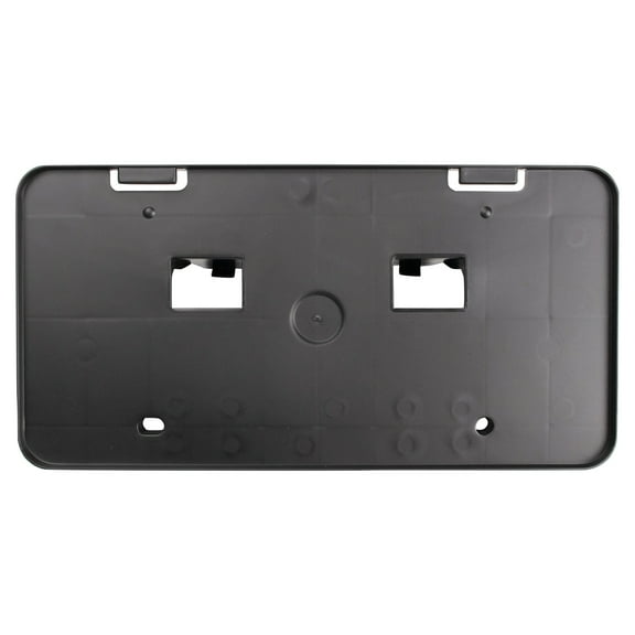 TRQ Front License Plate Bracket Black Fits 2009-2013 Toyota Corolla BDA04650