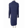 thumbnail image 4 of Women'S Long Cardigan Sweaters Chunky Open Front Oversized Slouchy Knit Fall Trendy Coatigan Jackets Navy Blue S, 4 of 5
