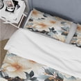 thumbnail image 4 of DESIGN ART Designart "Delicate Magnolia Dreams III" Cottage Bedding Cover Set With 2 Shams King, 4 of 5