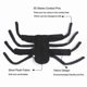 thumbnail image 4 of Spider Costume for Small Dogs - Halloween Pet Outfit with Chest and Back Design - Festive Holiday Accessory FLY6581, 4 of 5