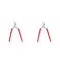 thumbnail image 1 of Seitruly Manicure Nail Toenail Cutícula Nipper Tijeras Dead Skin Remover Clippers Tool Antideslizante Trimmer Alicates Red Rojo 2piezas, 1 of 6