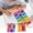 Style A, variante sur BELOVING Blocs de Gemmes en Bois Acrylique Cadeau d'Anniversaire Apprendre Couleur Blocs de Construction Style B
