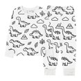 thumbnail image 4 of Conjuntos de blusas y camisas de cuello redondo y manga larga para niños y niñas con estampados de grafitis de interés, camisetas con cuello redondo, pantalones casuales, tops y pantalones para niñas., 4 of 8
