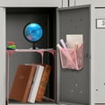 thumbnail image 4 of EIGTHTAIL Locker Organizer Kit Maximize Space Store Magnetic Pen Holder Easy Installation Foldable Compact Locker Rack, 4 of 7