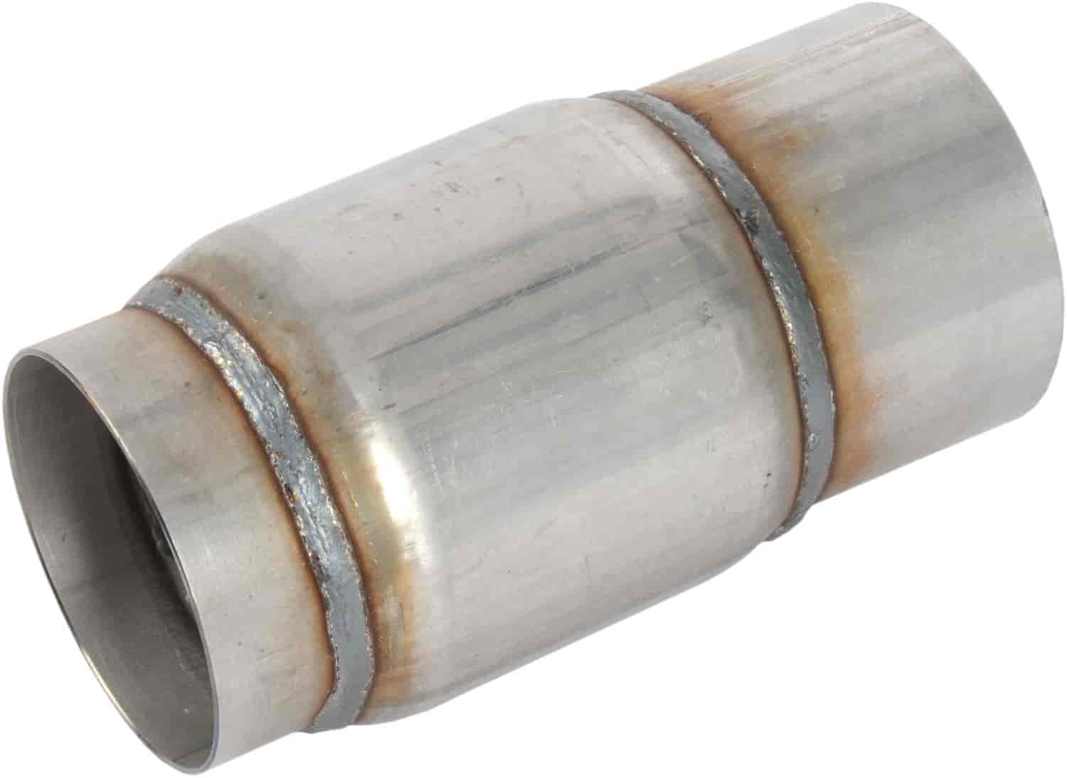 JEGS 30293 Flowpack Bullet Muffler 3 Inlet / Outlet 3.5 x 3.62 Body 6.5