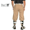 thumbnail image 2 of Khaki Microfiber Golf Knickers ( Plus Fours) for Men - 24", 2 of 3