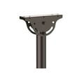 thumbnail image 4 of StarTech.com Ceiling TV Mount - 8.2' to 9.8' Long Pole - Full Motion - Supports Displays 32" to 75" - For VESA Mount Compatible TVs (FPCEILPTBLP) - Bracket - for flat panel - heavy duty steel - black - screen size: 32"-70" - ceiling mountable - for P/N: HDMIPLATE, 4 of 8