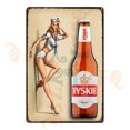 thumbnail image 5 of 【YZFQ】Letrero de hojalata con diseño de cerveza polaca para pared, póster vintage de cerveza, decoración de cafetería, bar, restaurante, regalo de metal de 30 x 20 cm, KJ-0360B, 5 of 5