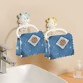 thumbnail image 6 of 6PCS Dish Towels and Dish Cloths Reuseable Dishcloths Sets for Washing Dishes, Cooking, Baking Size 11" x 11" Snowflakes and Smiling Snowmen, 6 of 9