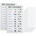 thumbnail image 3 of POINTERTECK 2Pcs Portable Chore Chart Memo Boards-4.7x7.9 Inch Detachable Message Board with 4 Cardstock Individual Schedule Chart Daily Affairs for Home Planning Reminder Tool to Do List, 3 of 10