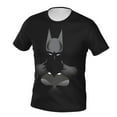 thumbnail image 6 of Batman Men's T Shirt Summer Casual Fashion Unisex Short Sleeve Graphic Crew Neck Tees Tops, 6 of 8