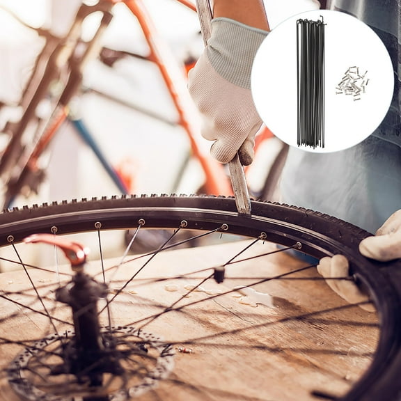 Raindrops Bike Spokes Steel 30Pcs 10In