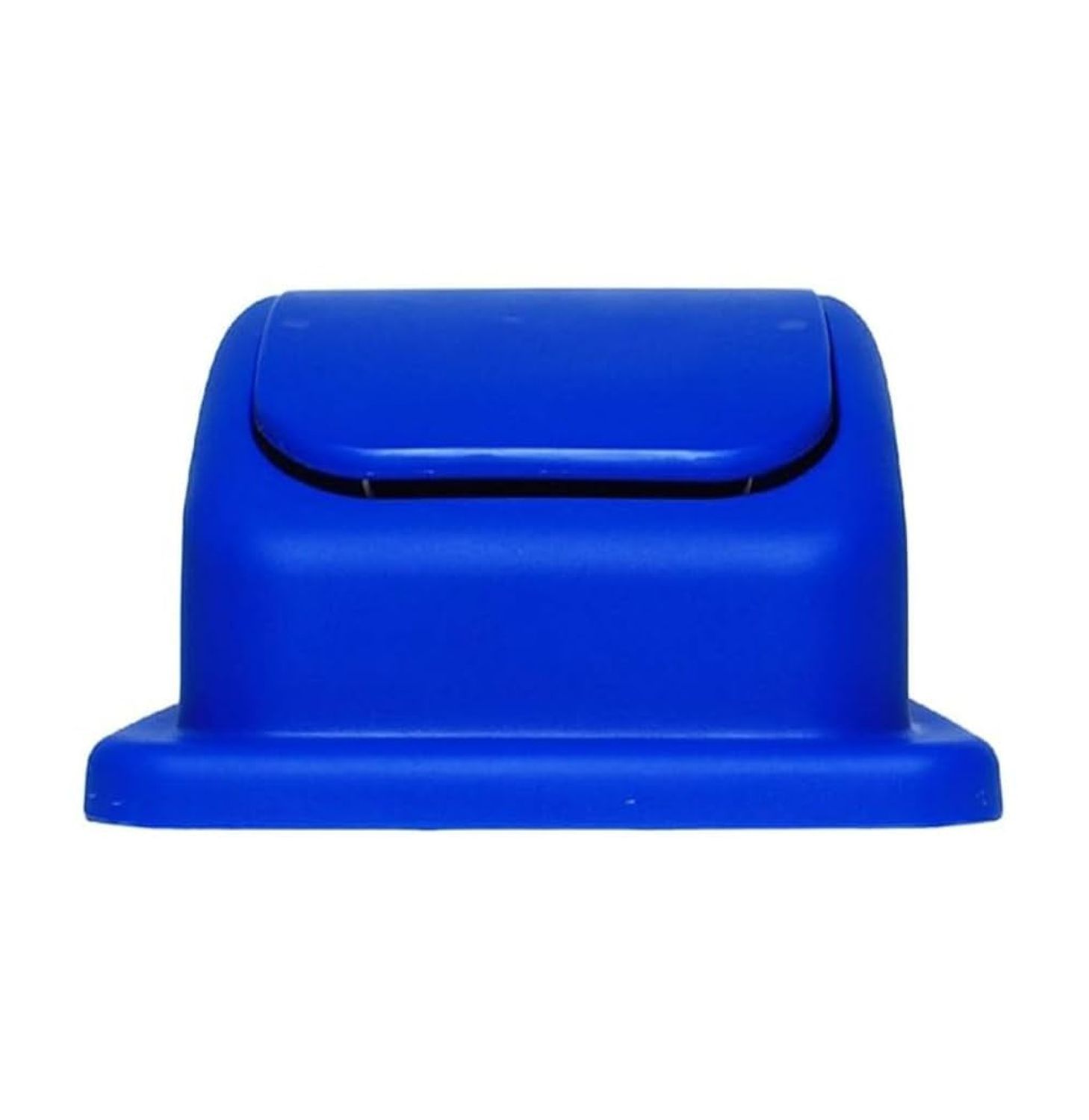 TrueCraftware- 23 Gallon Recycle Trash Can Swing Top Lid only 20-2/3" x 11-3/5" x 6-3/7" Blue Color- Wastebasket Garbage Bin Lid Recycling Bin Cover Kitchen Bathroom Bedroom Office Trash Can